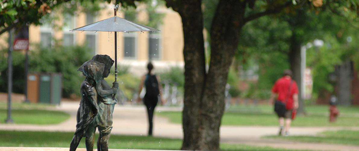 SIU Campus - Paul and Virginia Statue