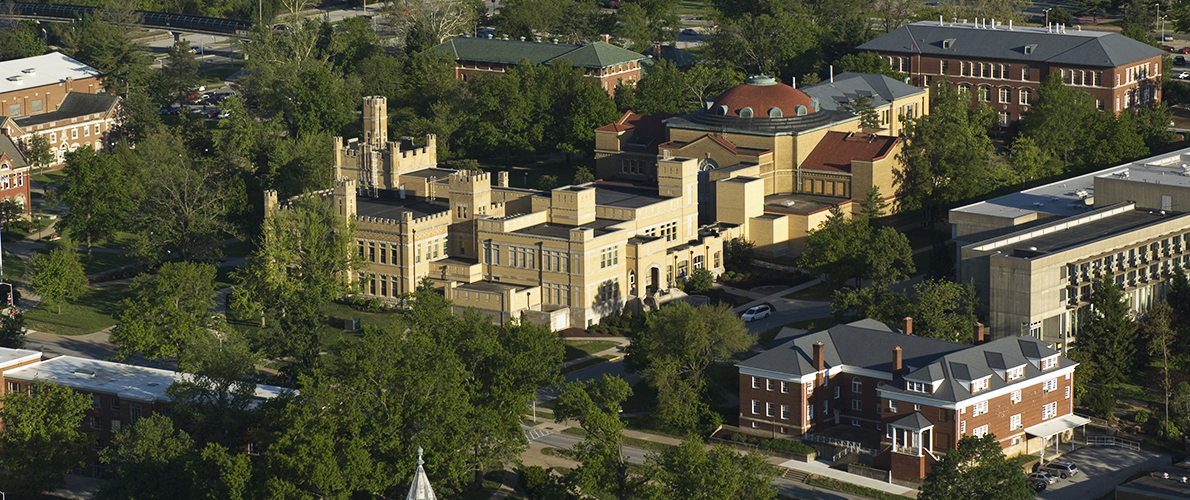 Overhead view of siu campus